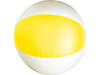 Aufblasbarer Wasserball aus PVC – Gelb bedrucken, Art.-Nr. 006999999_9620