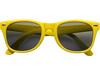 Sonnenbrille aus Kunststoff Kenzie – Gelb bedrucken, Art.-Nr. 006999999_9672