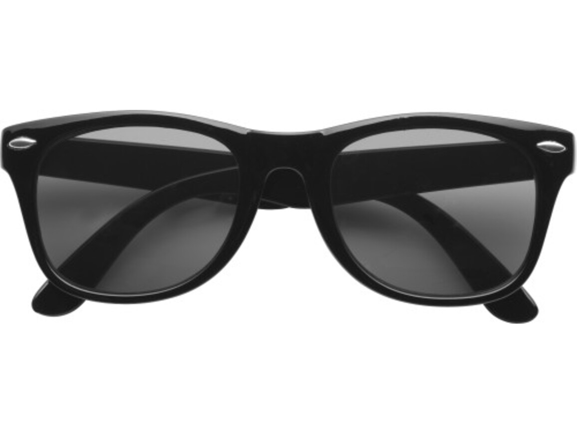 Sonnenbrille aus Kunststoff Kenzie – Schwarz bedrucken, Art.-Nr. 001999999_9672