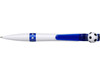 Kugelschreiber 'Soccer' aus Kunststoff – Blau bedrucken, Art.-Nr. 005999999_9909