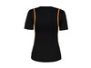 Kustom Kit Women`s Regular Fit Cooltex® Contrast Tee, Black/Fluorescent Orange, S bedrucken, Art.-Nr. 002111682
