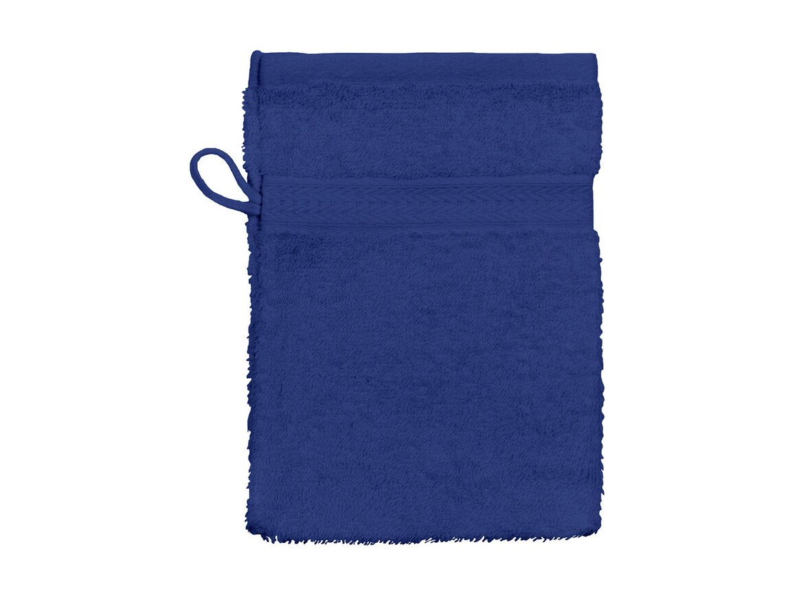 Jassz Towels Rhine Wash Glove 16x22 cm, Navy, One Size bedrucken, Art.-Nr. 002642000