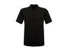 Regatta Coolweave Wicking Polo, Black, L bedrucken, Art.-Nr. 005171015