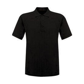 Regatta Coolweave Wicking Polo, Black, XS bedrucken, Art.-Nr. 005171012 Regatta Coolweave Wicking Polo, Black, XS bedrucken, Art.-Nr. 005171012
