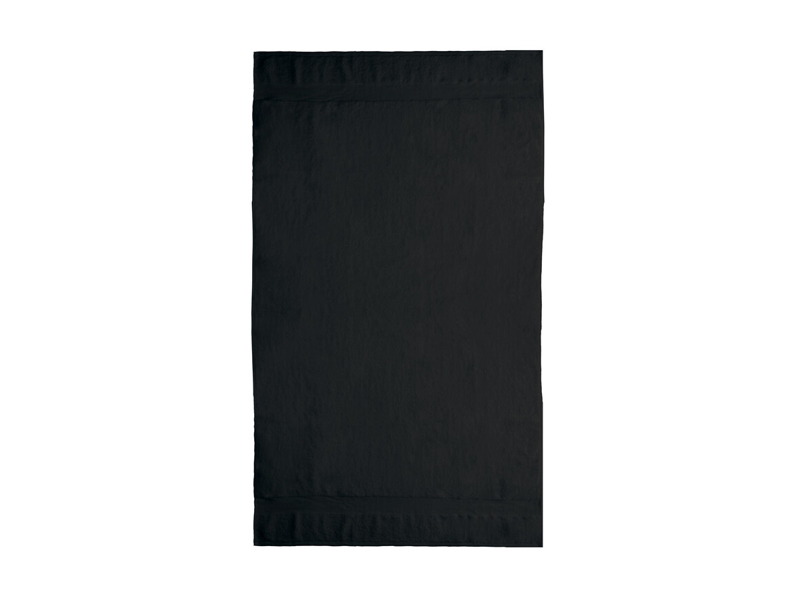 Jassz Towels Seine Beach Towel 100x180 cm, Black, One Size bedrucken, Art.-Nr. 006641010