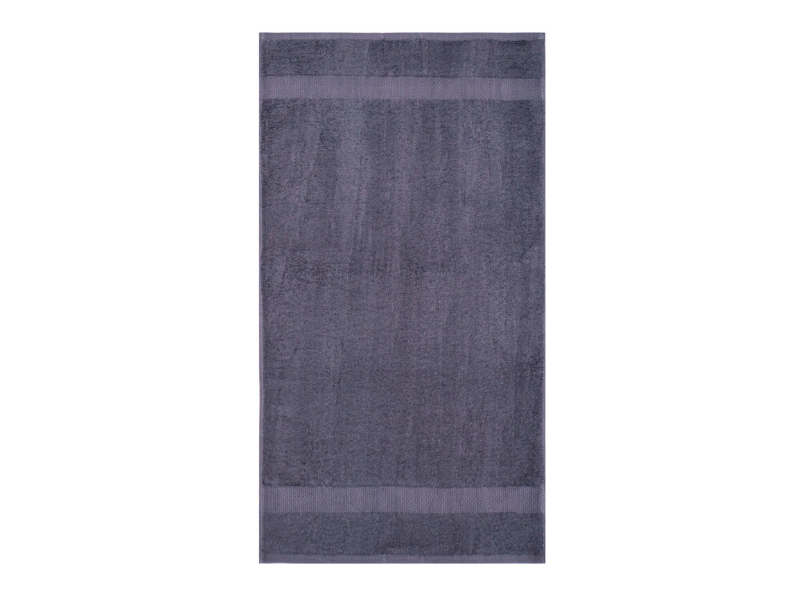 Jassz Towels Tiber Hand Towel 50x100 cm, Steel Grey, One Size bedrucken, Art.-Nr. 007641110