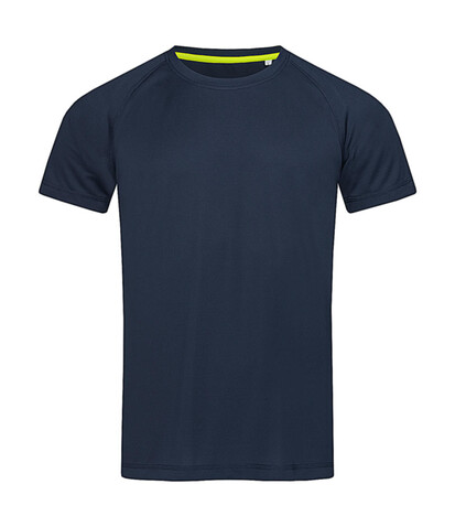 Stedman Active 140 Raglan Men, Marina Blue, L bedrucken, Art.-Nr. 012052075