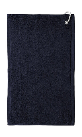 SG ACCESSORIES - TOWELS Thames Golf Towel 30x50 cm, Navy, One Size bedrucken, Art.-Nr. 012642000