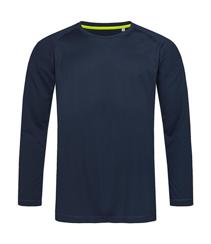 Stedman Active 140 LS Men, Marina Blue, M bedrucken, Art.-Nr. 013052074
