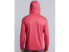 Gildan Performance® Adult Hooded T-Shirt, Heather Sport Black, L bedrucken, Art.-Nr. 013091045