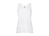 Fruit of the Loom Ladies` Performance Vest, White, S bedrucken, Art.-Nr. 015010003