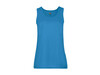 Fruit of the Loom Ladies` Performance Vest, Azure Blue, M bedrucken, Art.-Nr. 015013104