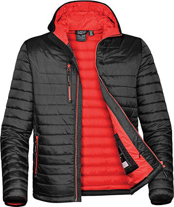 StormTech Women`s Gravity Thermal Jacket, Navy/Charcoal, XS bedrucken, Art.-Nr. 015182642