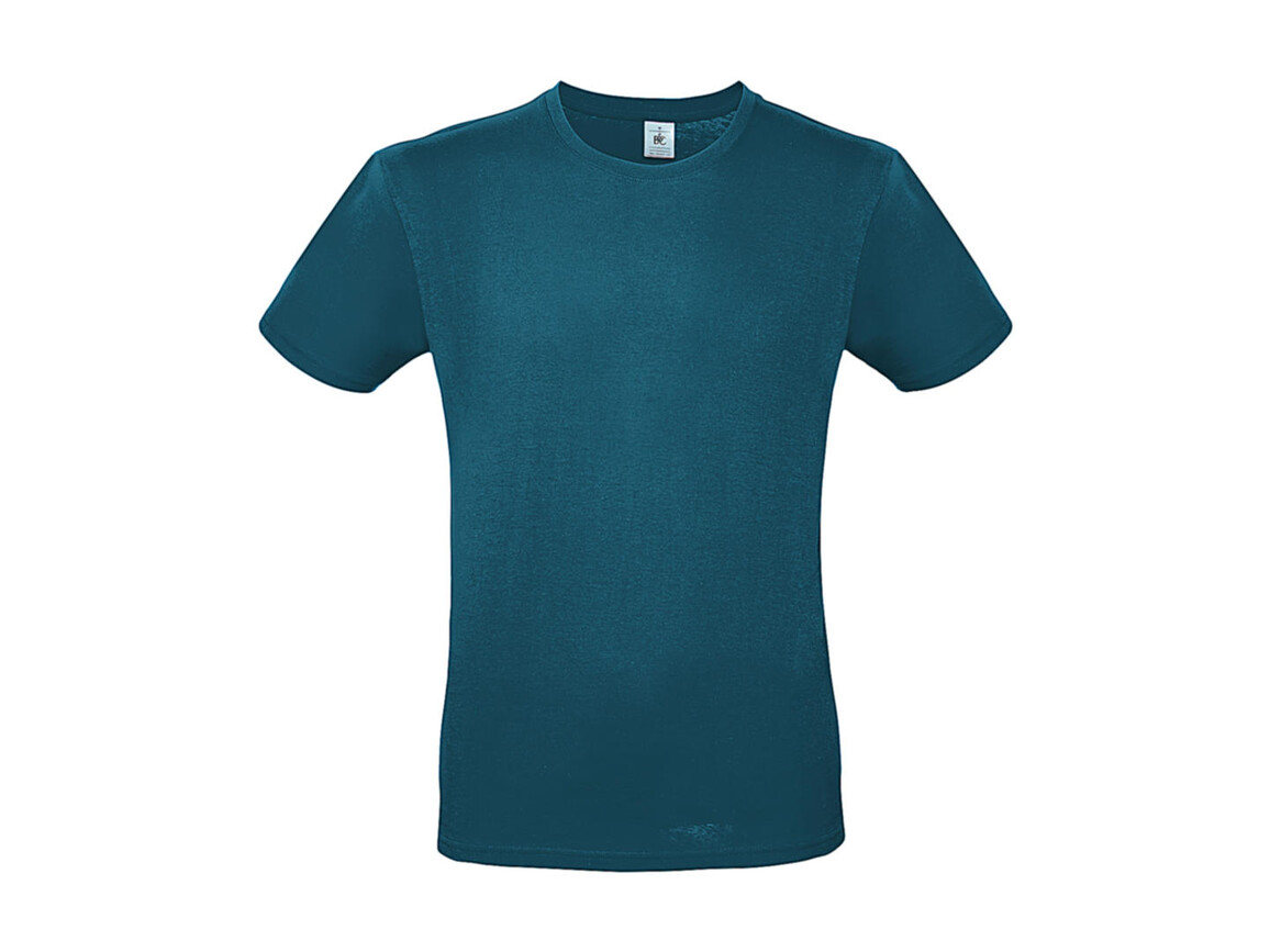 B & C #E150 T-Shirt, Diva Blue, 3XL bedrucken, Art.-Nr. 015423306