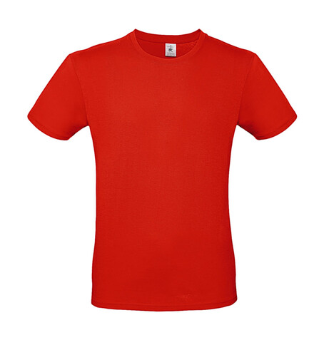 B &amp; C #E150 T-Shirt, Fire Red, XS bedrucken, Art.-Nr. 015424070