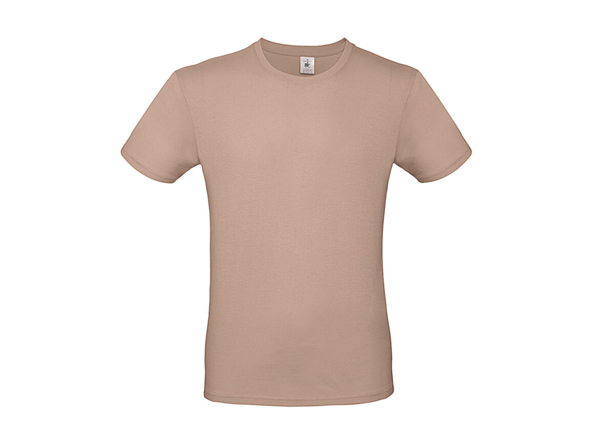 B & C #E150 T-Shirt, Millenial Pink, M bedrucken, Art.-Nr. 015424312