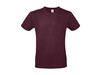 B & C #E150 T-Shirt, Burgundy, XS bedrucken, Art.-Nr. 015424480