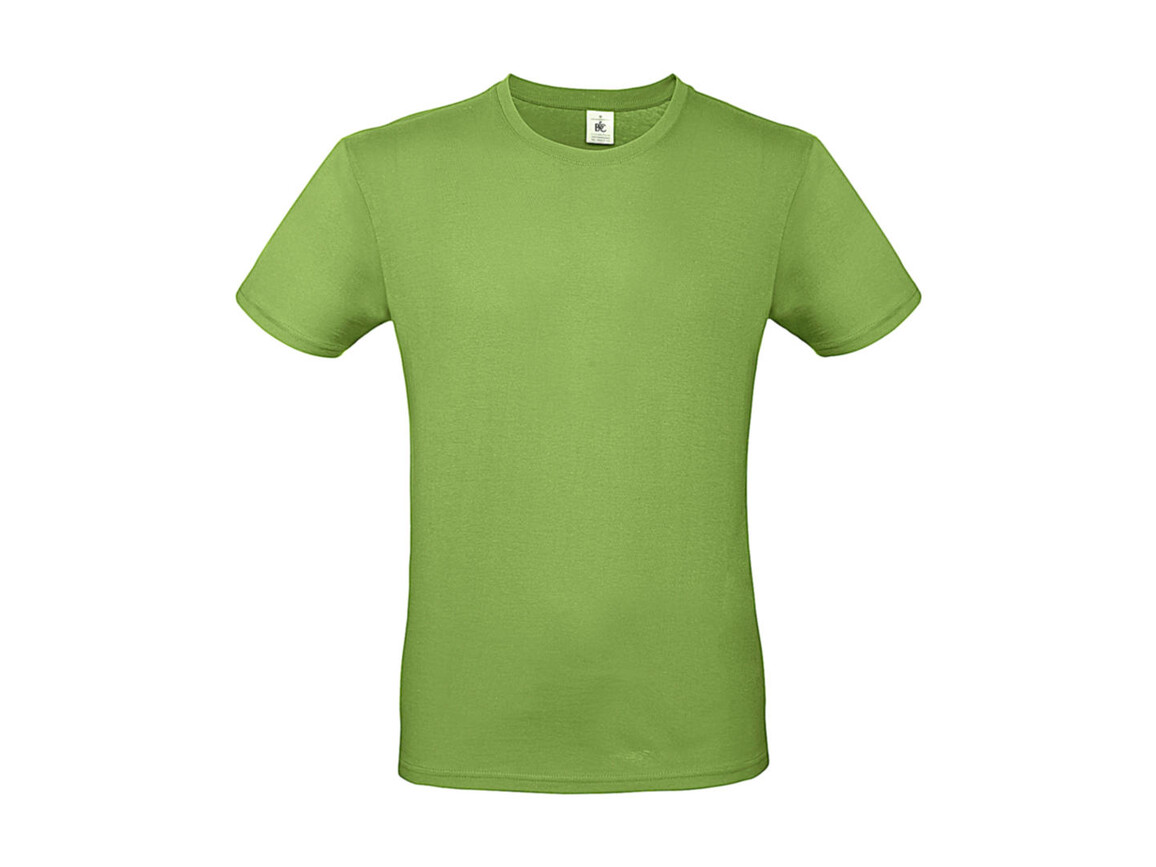B & C #E150 T-Shirt, Orchid Green, L bedrucken, Art.-Nr. 015425063