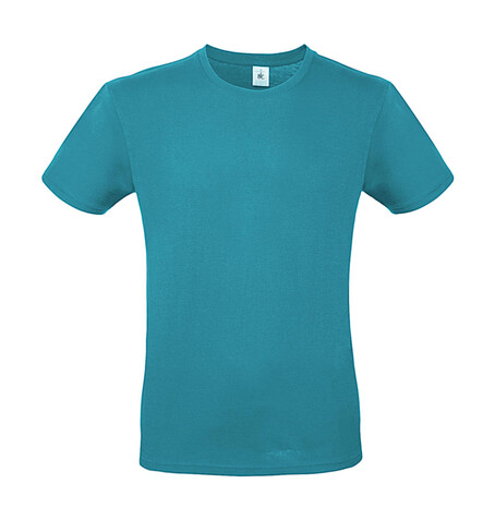 B &amp; C #E150 T-Shirt, Real Turquoise, M bedrucken, Art.-Nr. 015425332
