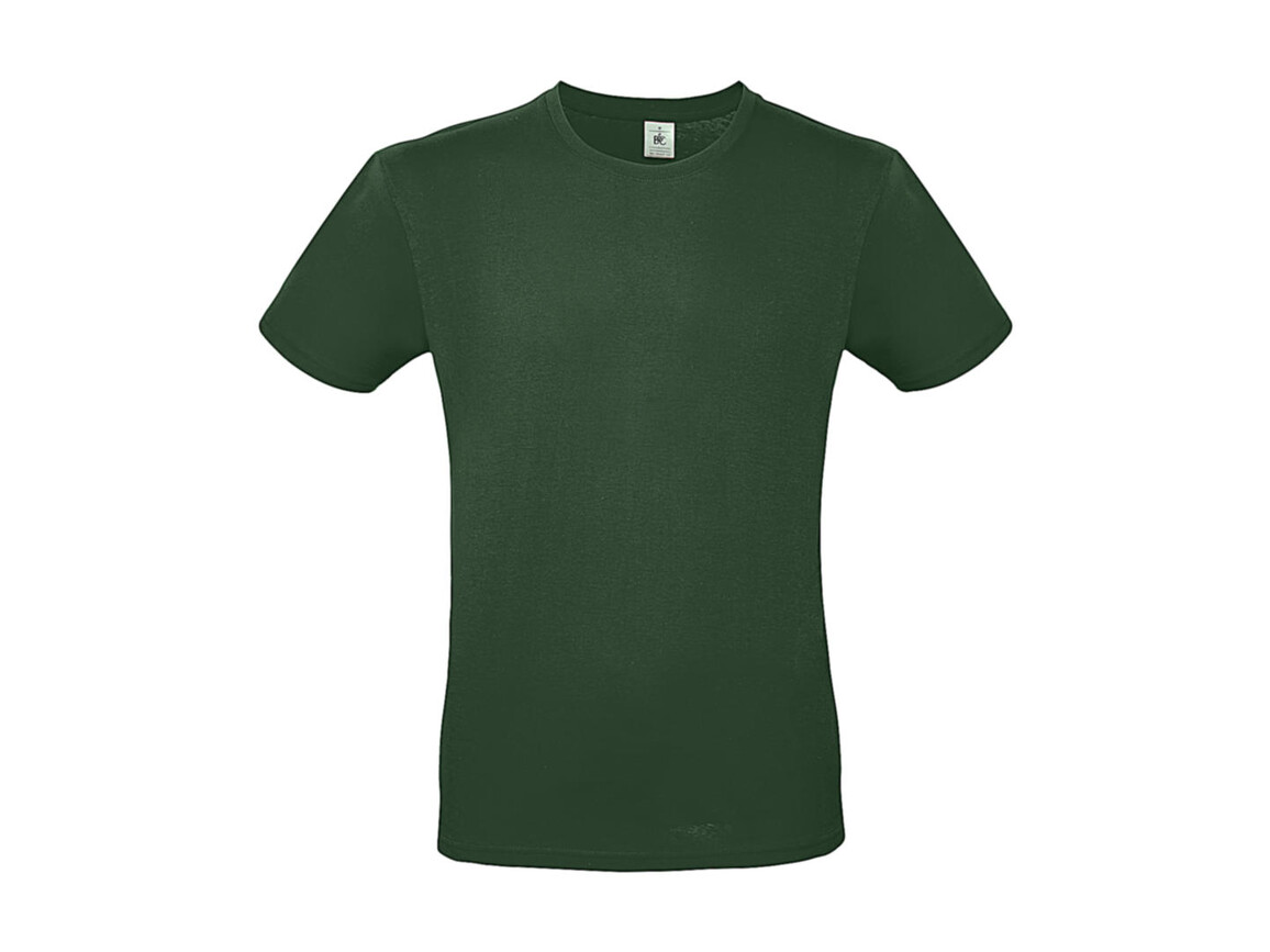 B & C #E150 T-Shirt, Bottle Green, 2XL bedrucken, Art.-Nr. 015425405