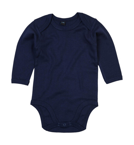 BabyBugz Baby long Sleeve Bodysuit, Nautical Navy, 6-12 bedrucken, Art.-Nr. 015472013