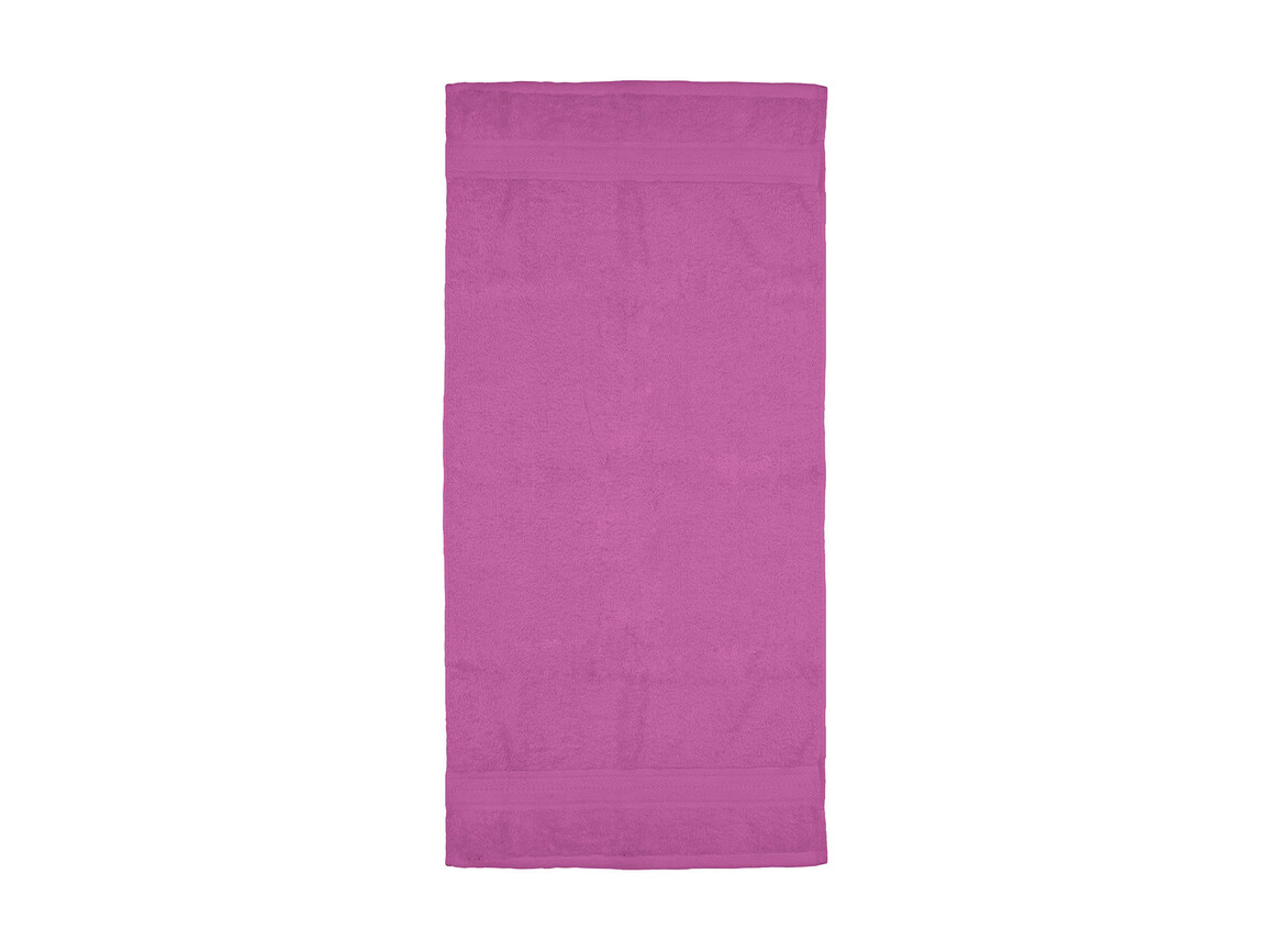 Jassz Towels Rhine Hand Towel 50x100 cm, Fuchsia, One Size bedrucken, Art.-Nr. 015644390