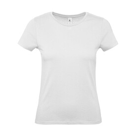B &amp;amp; C #E150 /women T-Shirt, White, XS bedrucken, Art.-Nr. 016420002