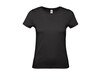 B & C #E150 /women T-Shirt, Black, XS bedrucken, Art.-Nr. 016421012