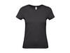 B & C #E150 /women T-Shirt, Used Black, S bedrucken, Art.-Nr. 016421123
