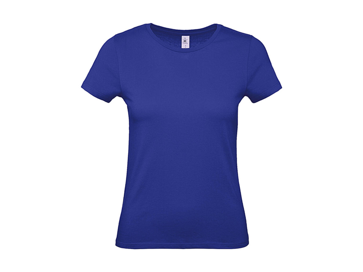 B & C #E150 /women T-Shirt, Cobalt Blue, L bedrucken, Art.-Nr. 016423075