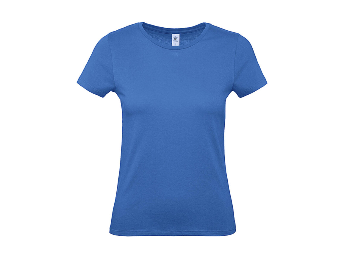 B & C #E150 /women T-Shirt, Azure, M bedrucken, Art.-Nr. 016423104