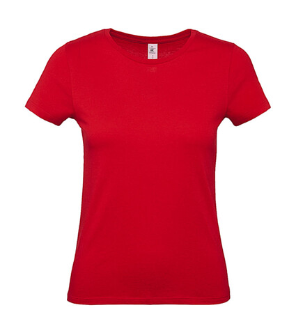 B &amp; C #E150 /women T-Shirt, Red, L bedrucken, Art.-Nr. 016424005