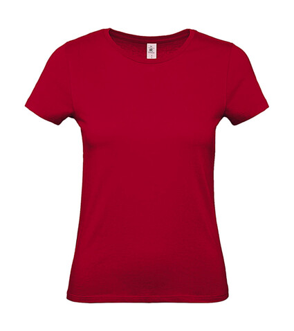 B &amp; C #E150 /women T-Shirt, Deep Red, L bedrucken, Art.-Nr. 016424065