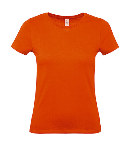 B &amp; C #E150 /women T-Shirt, Orange, S bedrucken, Art.-Nr. 016424103