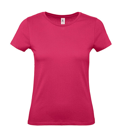 B &amp; C #E150 /women T-Shirt, Fuchsia, L bedrucken, Art.-Nr. 016424185