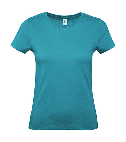 B &amp; C #E150 /women T-Shirt, Real Turquoise, XL bedrucken, Art.-Nr. 016425336