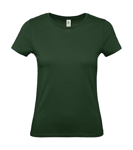 B &amp; C #E150 /women T-Shirt, Bottle Green, L bedrucken, Art.-Nr. 016425405
