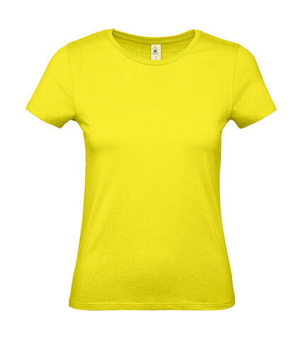B &amp; C #E150 /women T-Shirt, Solar Yellow, L bedrucken, Art.-Nr. 016426075