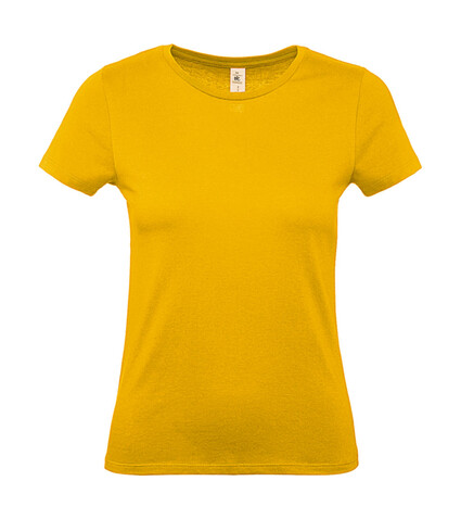 B &amp; C #E150 /women T-Shirt, Gold, L bedrucken, Art.-Nr. 016426435
