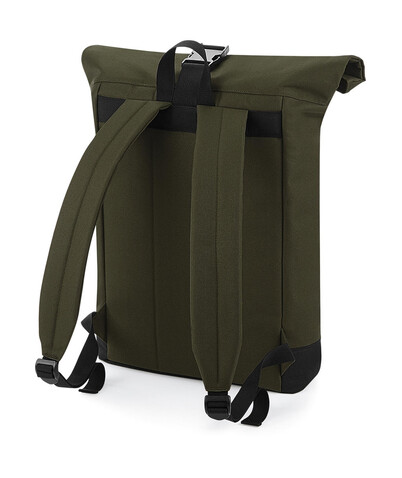 Bag Base Roll-Top Backpack, French Navy, One Size bedrucken, Art.-Nr. 017292010