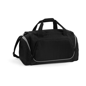 Quadra Pro Team Holdall, Black/Grey, One Size bedrucken, Art.-Nr. 017301580