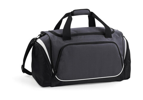 Quadra Pro Team Holdall, Graphite/Black/White, One Size bedrucken, Art.-Nr. 017301860