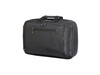 Shugon Bordeaux Hybrid Laptop Briefcase, Charcoal Melange/Black, One Size bedrucken, Art.-Nr. 017381610
