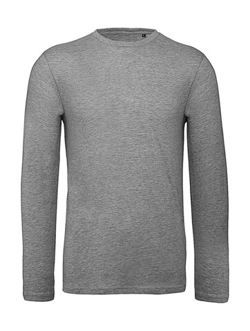 B &amp; C Organic Inspire LSL T /men, Sport Grey, L bedrucken, Art.-Nr. 017421235