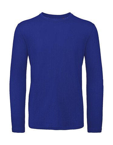 B &amp; C Organic Inspire LSL T /men, Cobalt Blue, L bedrucken, Art.-Nr. 017423075