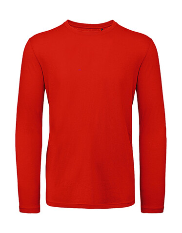 B &amp; C Organic Inspire LSL T /men, Fire Red, M bedrucken, Art.-Nr. 017424074
