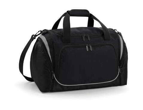 Quadra Pro Team Locker Bag, Black/Grey, One Size bedrucken, Art.-Nr. 018301580