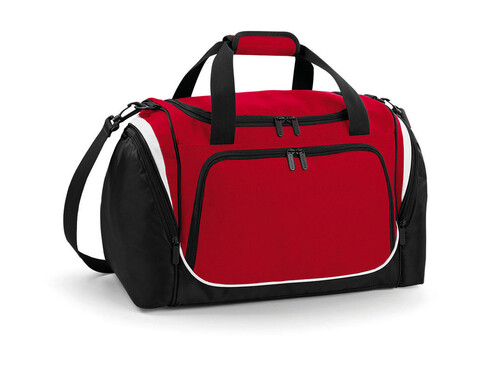 Quadra Pro Team Locker Bag, Classic Red/Black/White, One Size bedrucken, Art.-Nr. 018304860