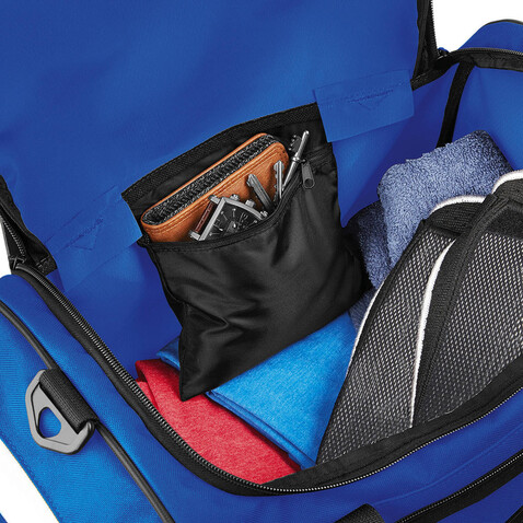 Quadra Pro Team Locker Bag, Bright Royal/Black/White, One Size bedrucken, Art.-Nr. 018303850
