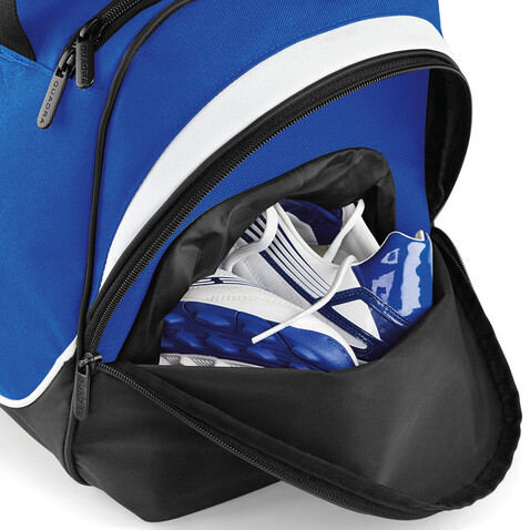 Quadra Pro Team Locker Bag, Classic Red/Black/White, One Size bedrucken, Art.-Nr. 018304860